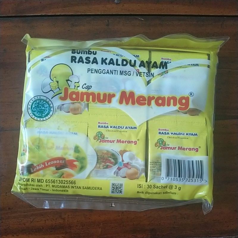 

kaldu jamur cap merang non msg