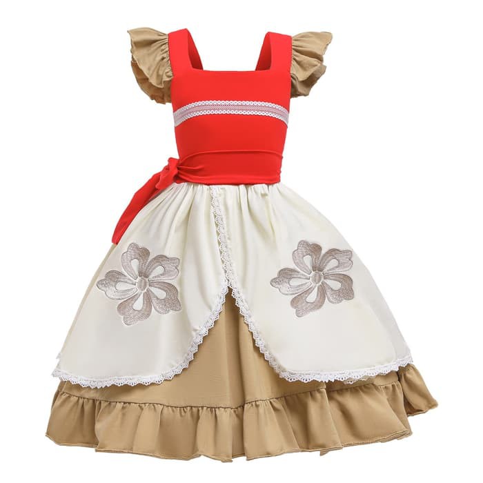 Baju kostum moana casual Princess moana DRESS dress
