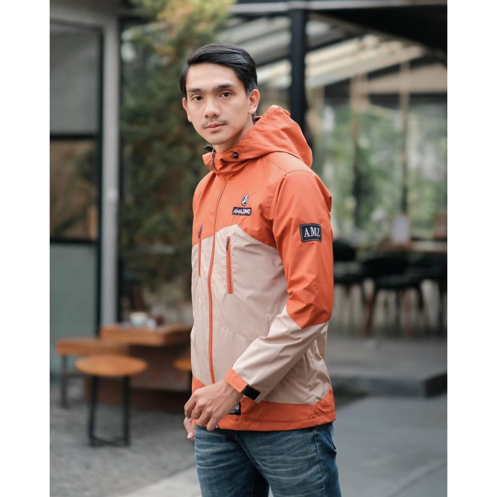 TERLARIS ! JAKET PARASUT HODIE PRIA KEREN ADVENTURE KOMBINASI WARNA ORIGINAL AMAZING / JAKET PRIA DISTRO