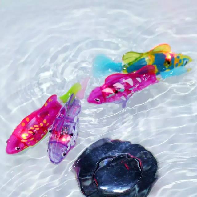 MOMBABY1 Robo fish - Mainan Ikan Berenang untuk Mandi Anak / Mainan Mandi Anak