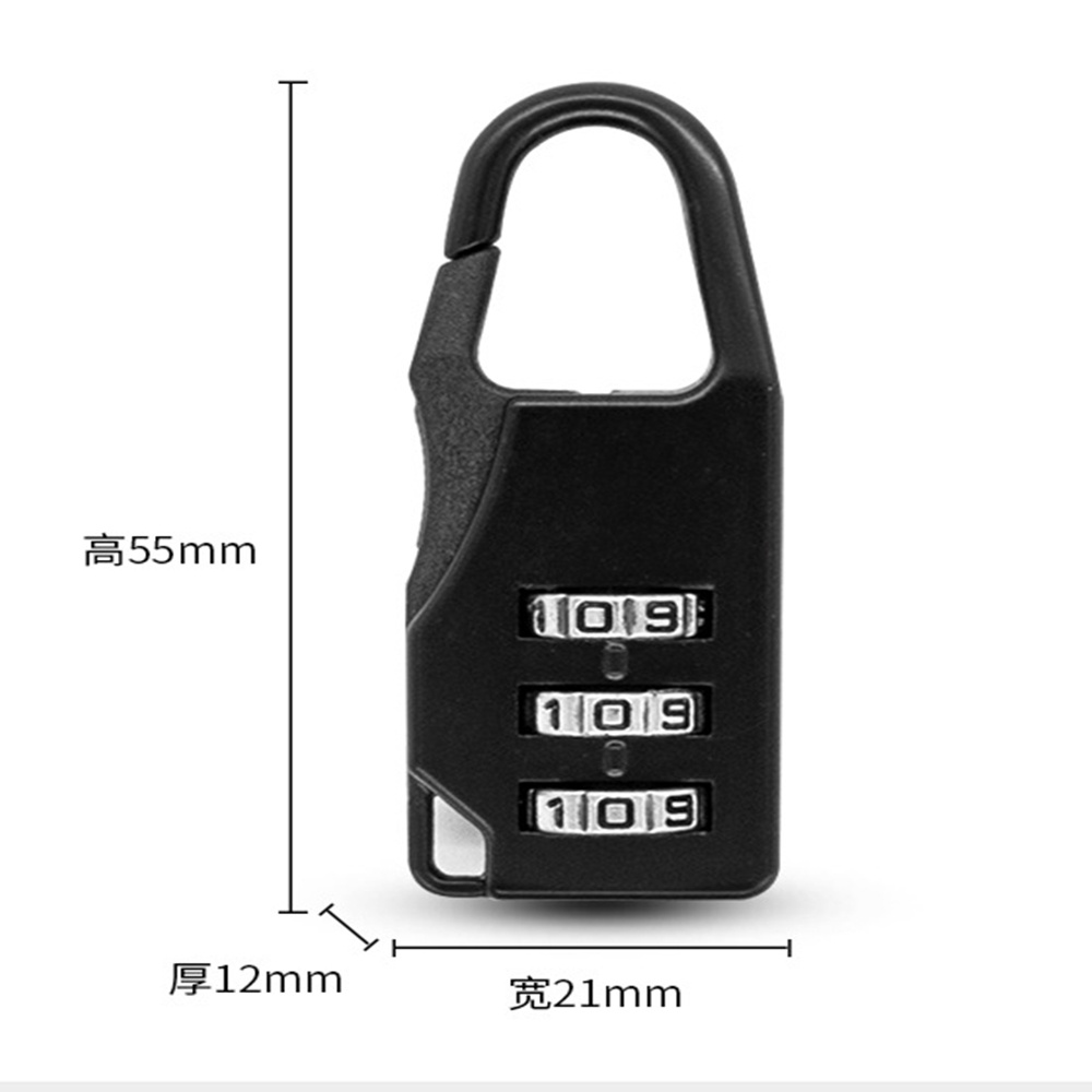 【COD Tangding】Anti-theft Lock Three-digit Password Padlock