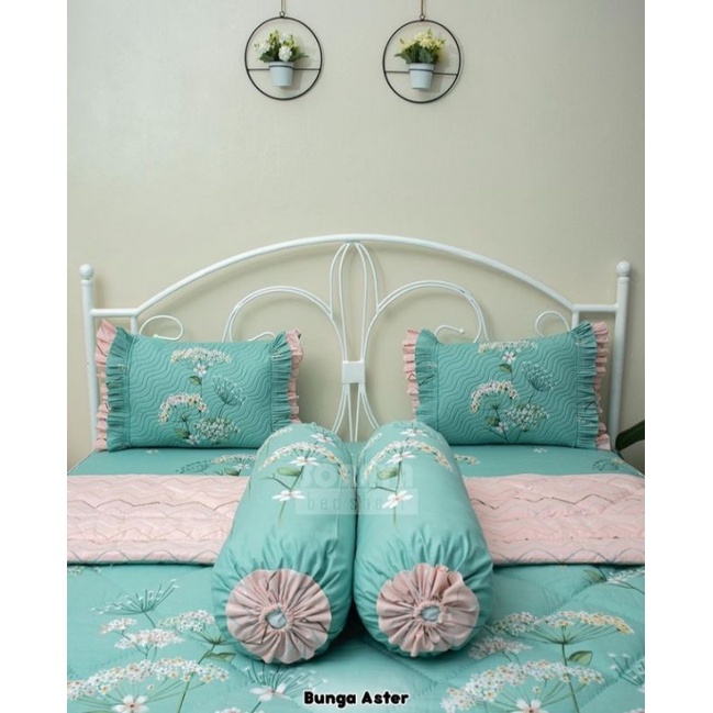 soraya bedsheet set bedcover rimpel 180*200*30