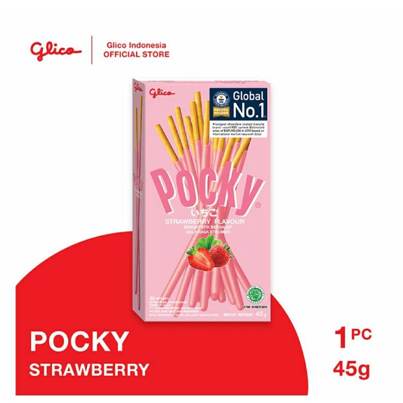

Pocky Strawberry 45G