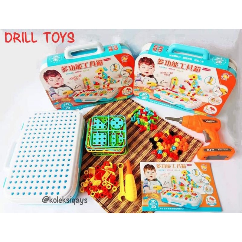 Jual Mainan Bor Edukasi Anak Murah | Shopee Indonesia