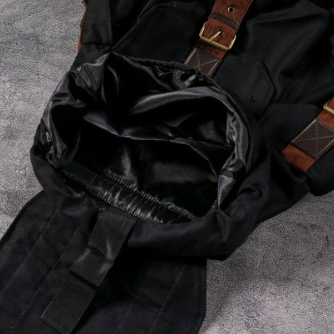 PROMOSI  3.3 FENNEL | TAS RANSEL DISTRO DENIM BLACK WASH SERIES [KODE 439]