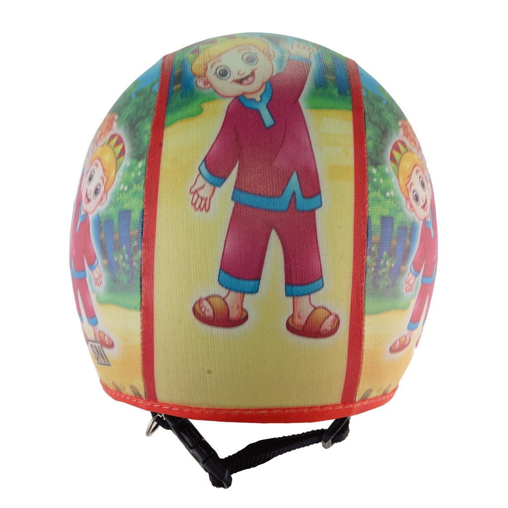 Helm Bogo Retro Anak Untuk Usia 2-6 Tahun Motif Anak Muslim