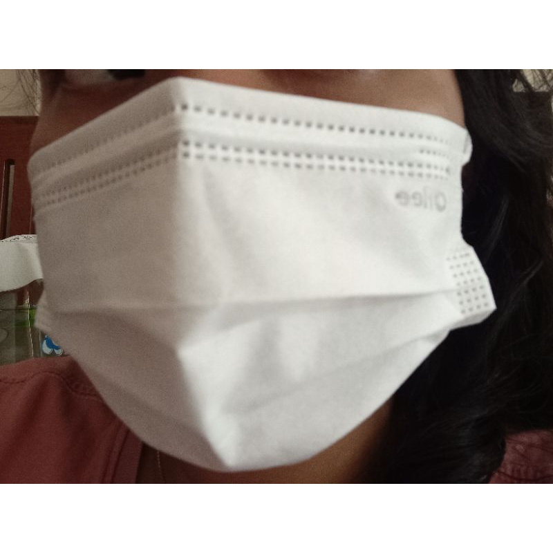 MASKER ORLEE ORIGINAL MODEL MEDIS 3 PLAY EARLOOP ISI 50 PCS