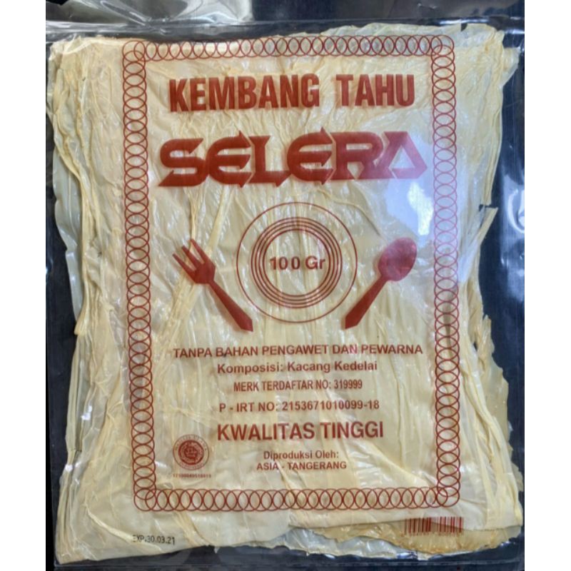 

Kembang Tahu Selera Cap sendok Garpu