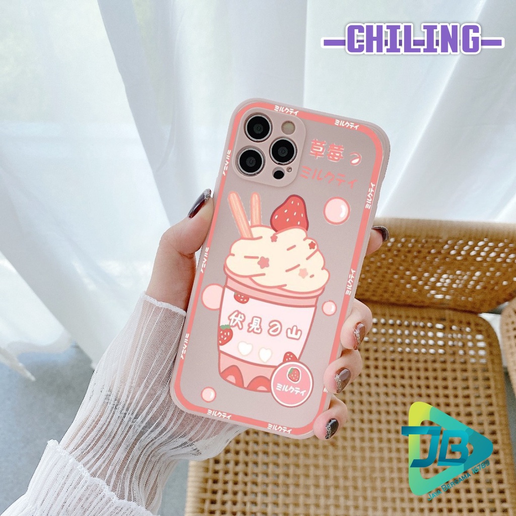 CASE CASING SOFTCASE SILIKON MACARON PELINDUNG KAMERA CHILING OPPO VIVO SAMSUNG XIAOMI REALME IPHONE ALL TYPE JB5379