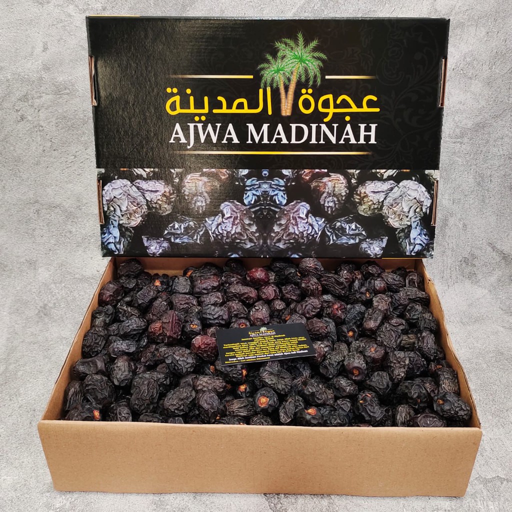 Kurma Ajwa Black 5kg / Kurma Ajwa Madina / kurma Ajwa jumbo 5 kg