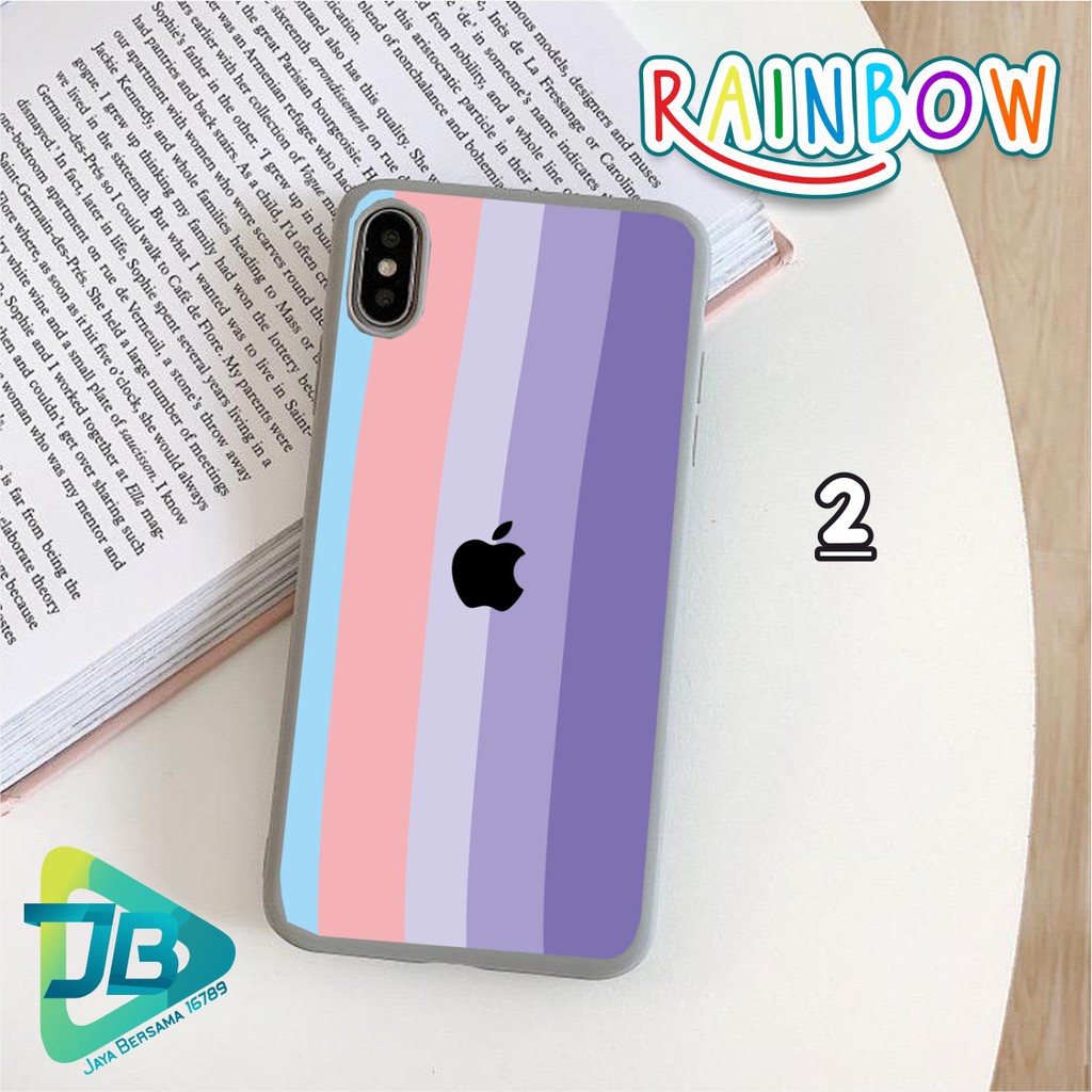 Softcase RAINBOW Vivo Y17 Y12 Y11 Y15 Y91 Y93 Y95 Y81 Y81C Y83 Y71 JB4576