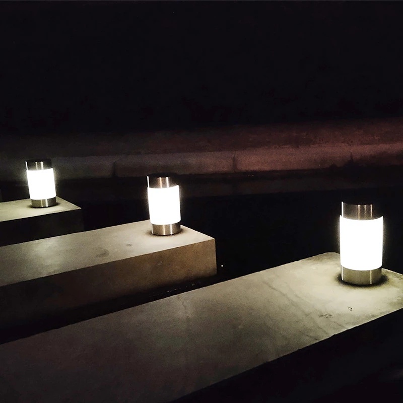 Lampu Malam LED Tenaga Surya Hemat Energi Tahan Air Ramah Lingkungan Untuk Dekorasi Taman