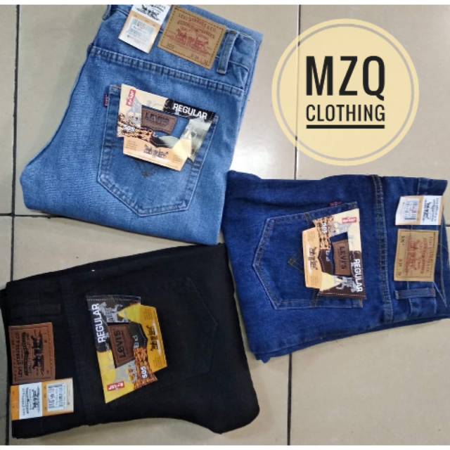 CELANA JEANS PANJANG STANDAR PRIA / CELANA PANJANG REGULER PRIA  / CELANA PANJANG PRIA