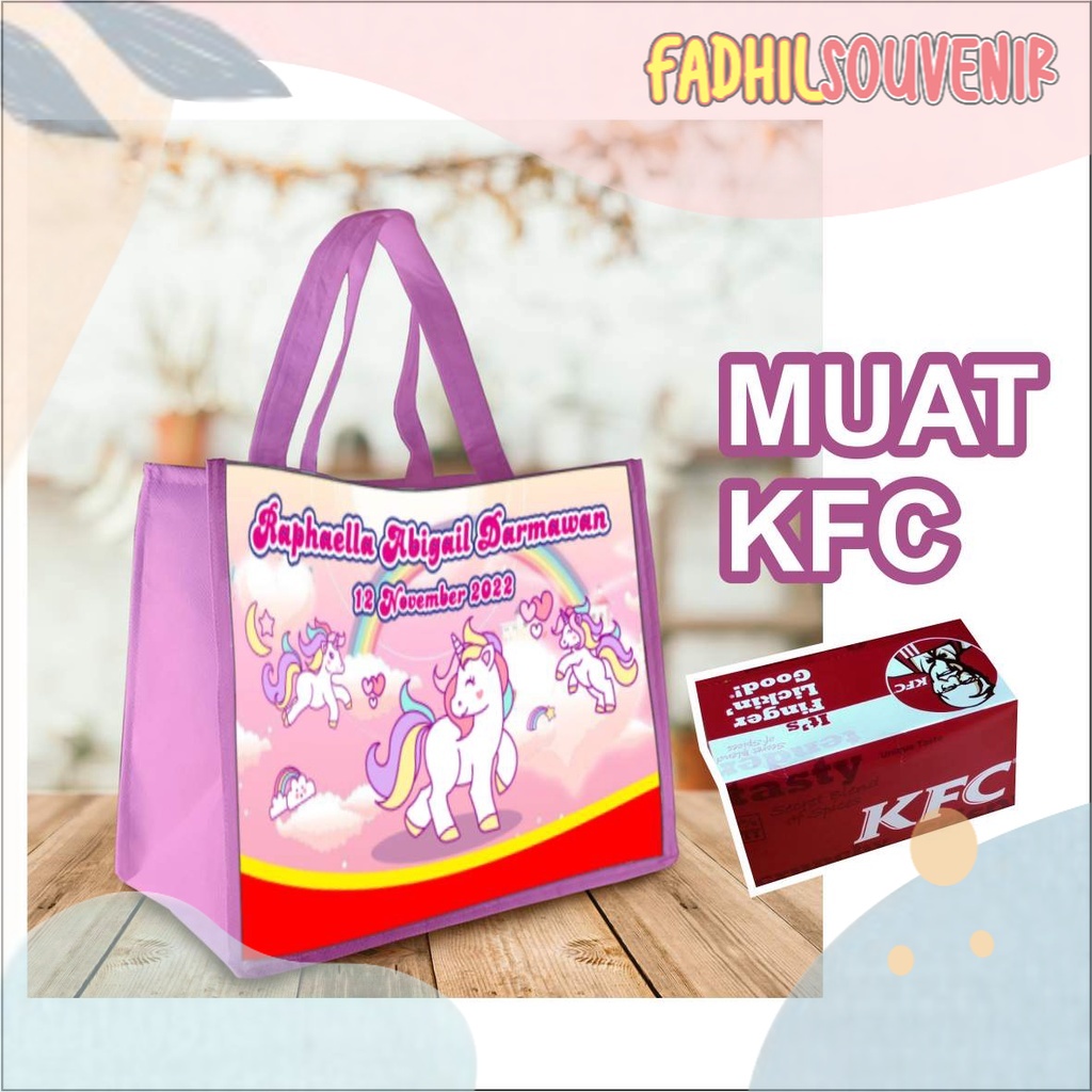 

(PREMIUM TEBAL) Tas Ulang Tahun Ultah TERLARIS TERLARIS UNICORN