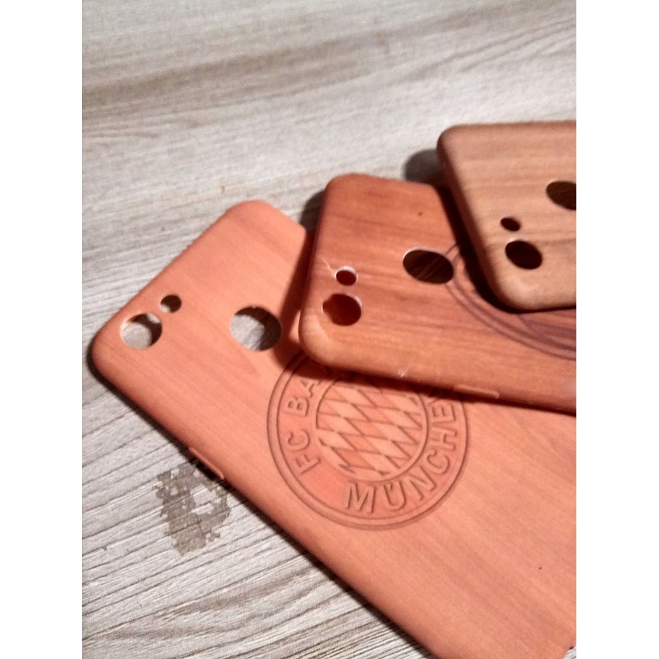 CLUB BALL WOOD EDITION OPPO F5 CASE WOOD F5 CASE MOTIF KAYU OPPO F5