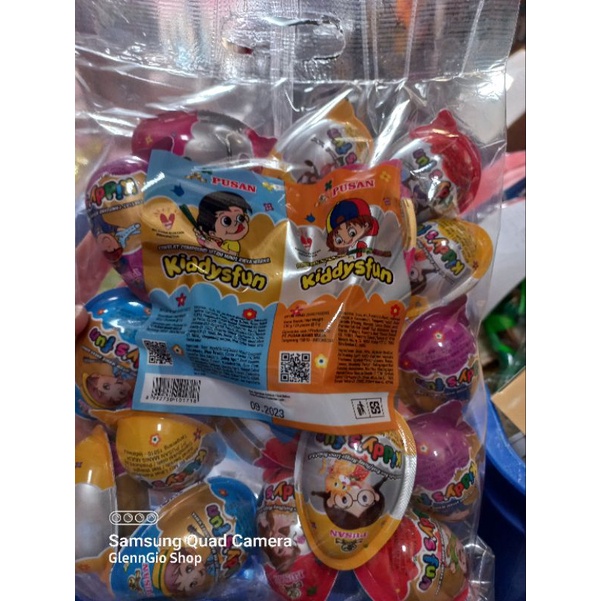 Permen Telur Kiddys Fun pak isi 20 pcs