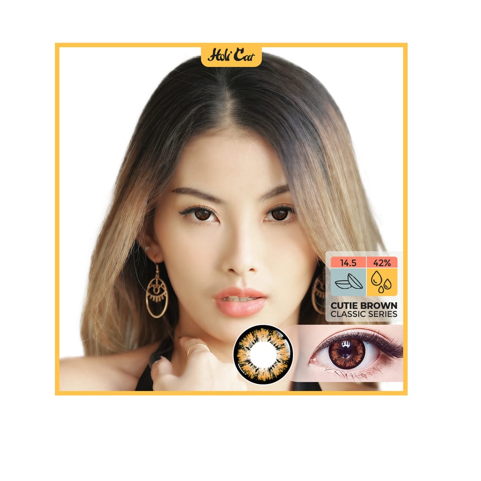 Softlens Holicat Klasik Series / Soflen Warna Korea Holicat / Geolica Holi Cat