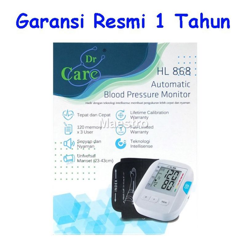 Tensi / Tensimeter Digital Dr Care HL 868