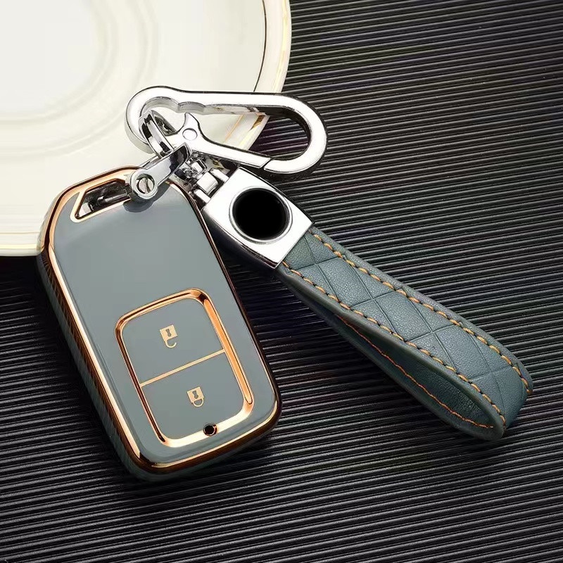 TPU Car Remote Key Cover Case Shell for Honda Civic City Accord CRV CR-V XR-V Odyssey Vezel Jade Crider Fit Accessories