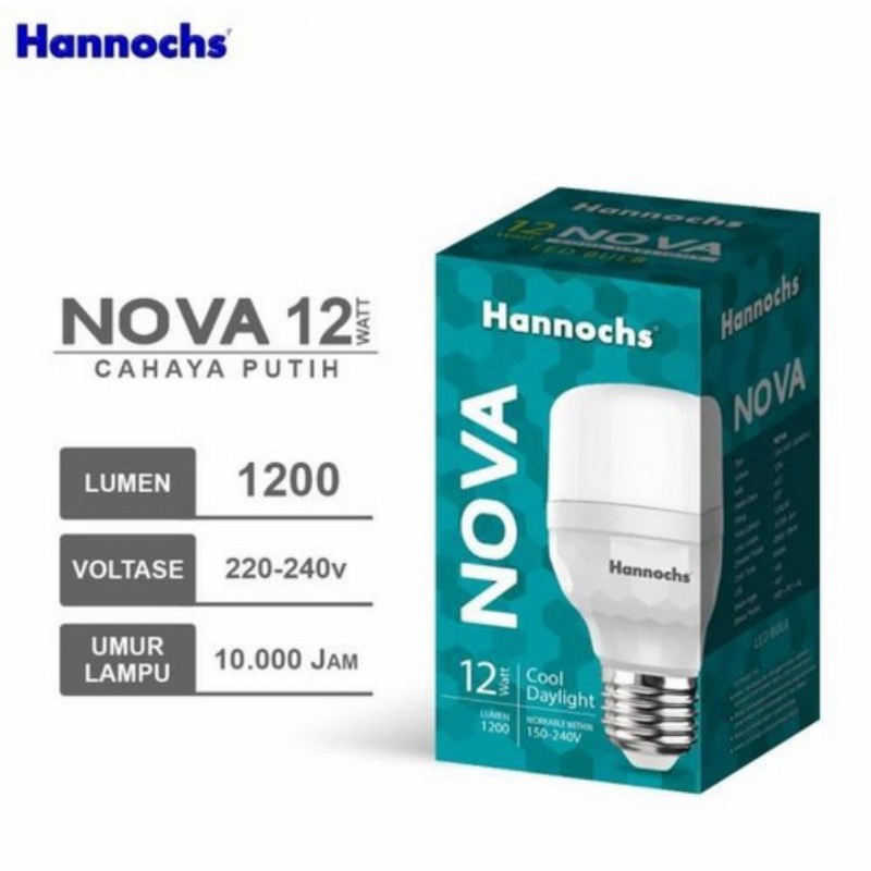 LAMPU HANNOCHS 12 WATT NOVA 12W