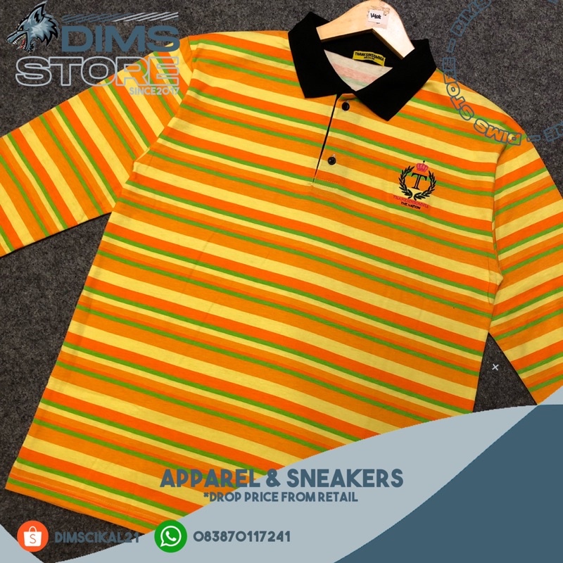 Rugby Shirt Welda -1 Striped Thanksinsomnia UNISEX