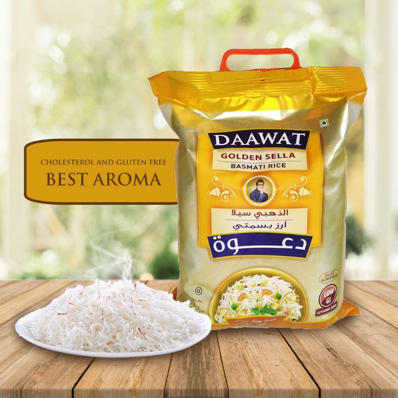 Daawat Beras Basmati Rice Golden Sella Classic 5 kg