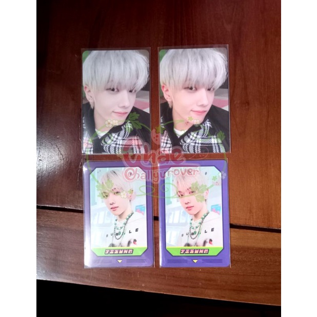 [SET] MD NCT DREAM 'GLITCH MODE' MATCHING CARD - JISUNG