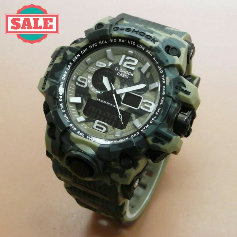 Promo JAM MURAH G SHOCK GWG 1000 ARMY SERIES
