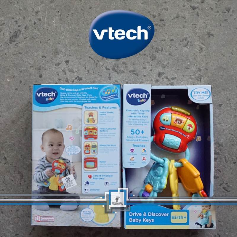 vtech drive and discover baby keys