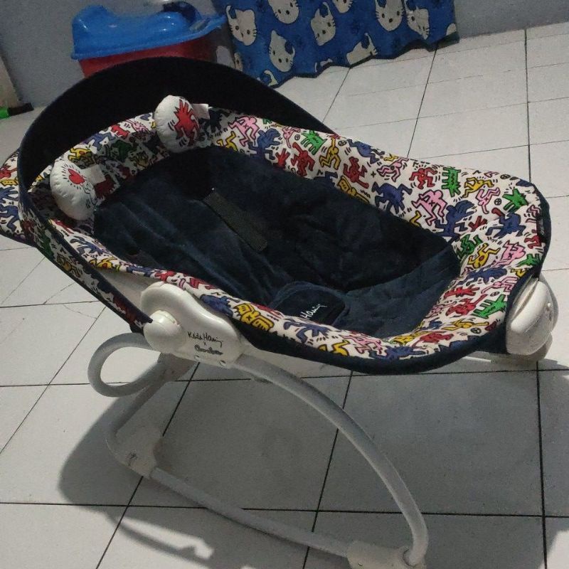 preloved BOUNCER keith haring cocolatte