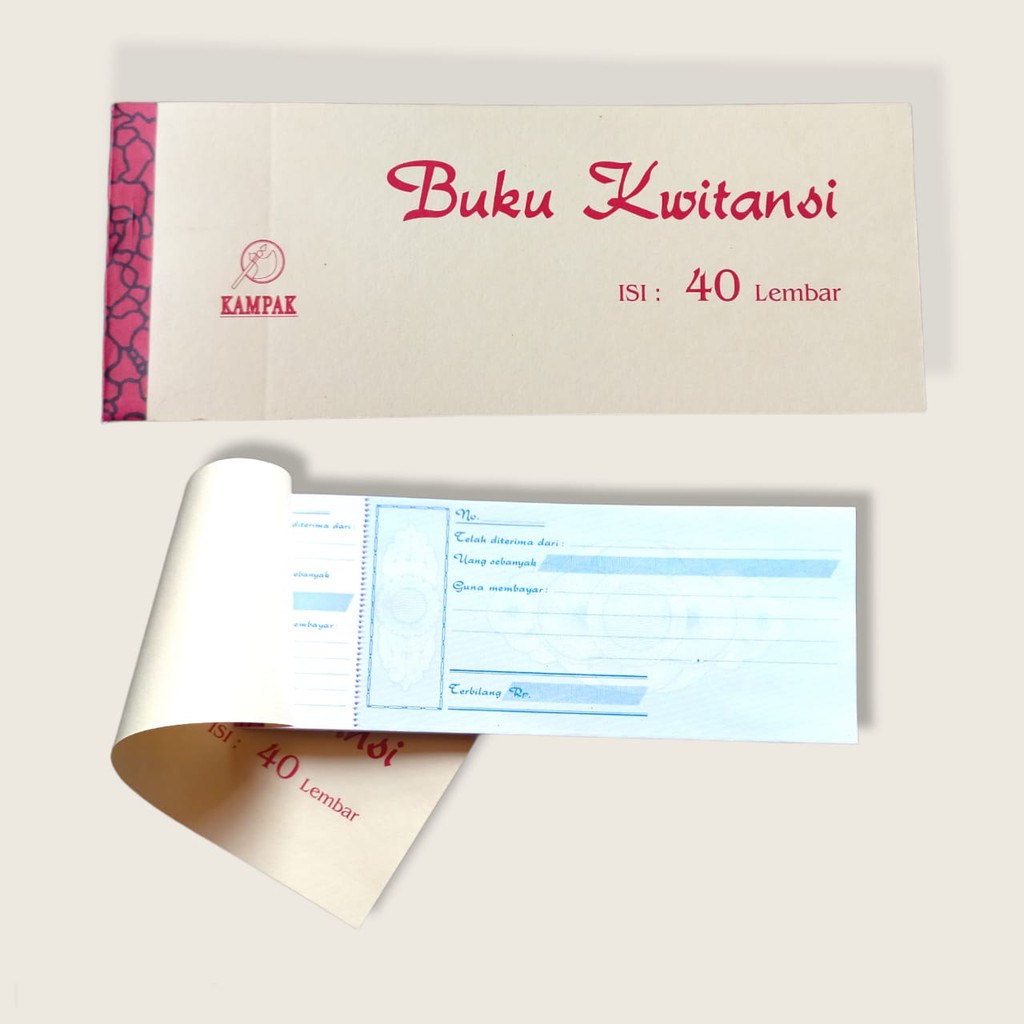 

Buku Kwitansi Kampak 40 Lembar