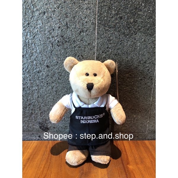 Starbucks Bearista Indonesia - Black Apron Boy Master Coffee - Limited Edition