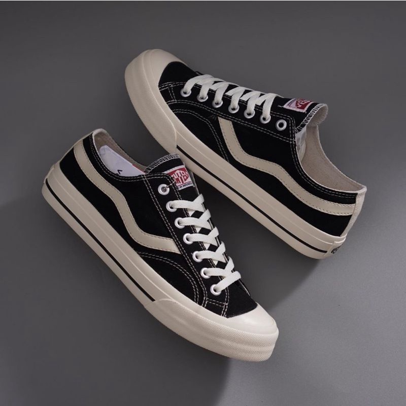 SEPATU VENTALA PUBLIC LOW HITAM ORIGINAL (BISA COD)