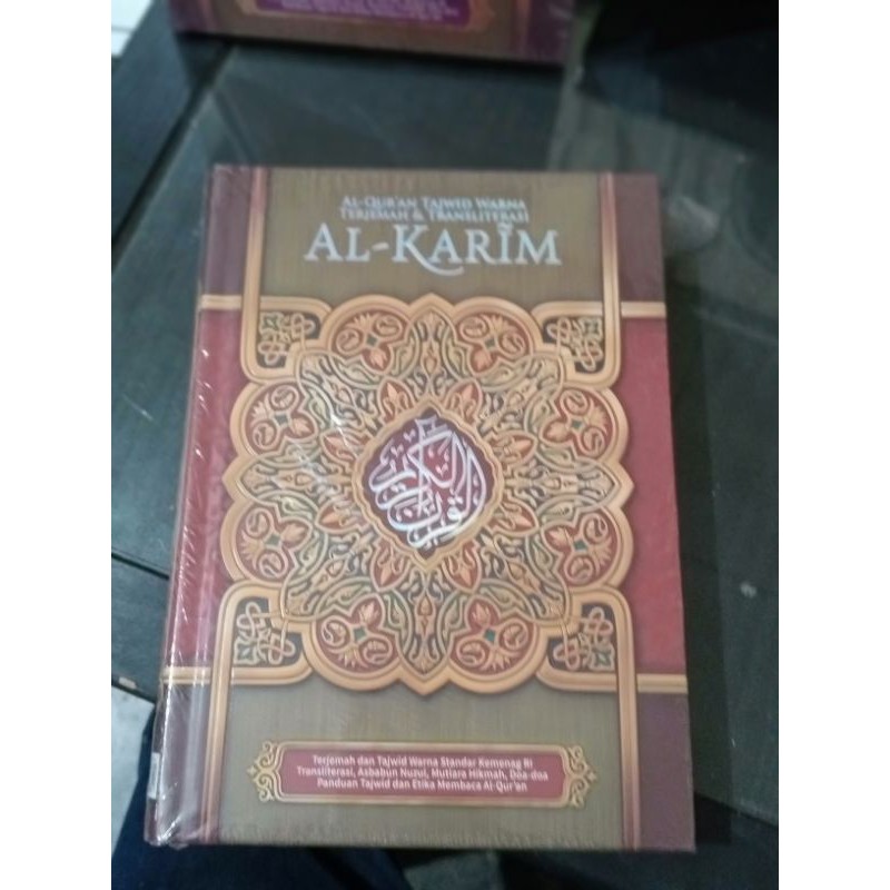 AL QURAN TERJEMAH AL KARIM,A5 AL QURAN TAJWID WARNA DAN TRANSLITERASI