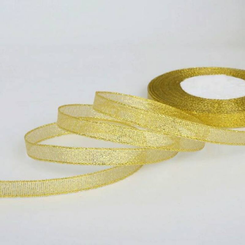 

1 roll Pita gold silver 1cm