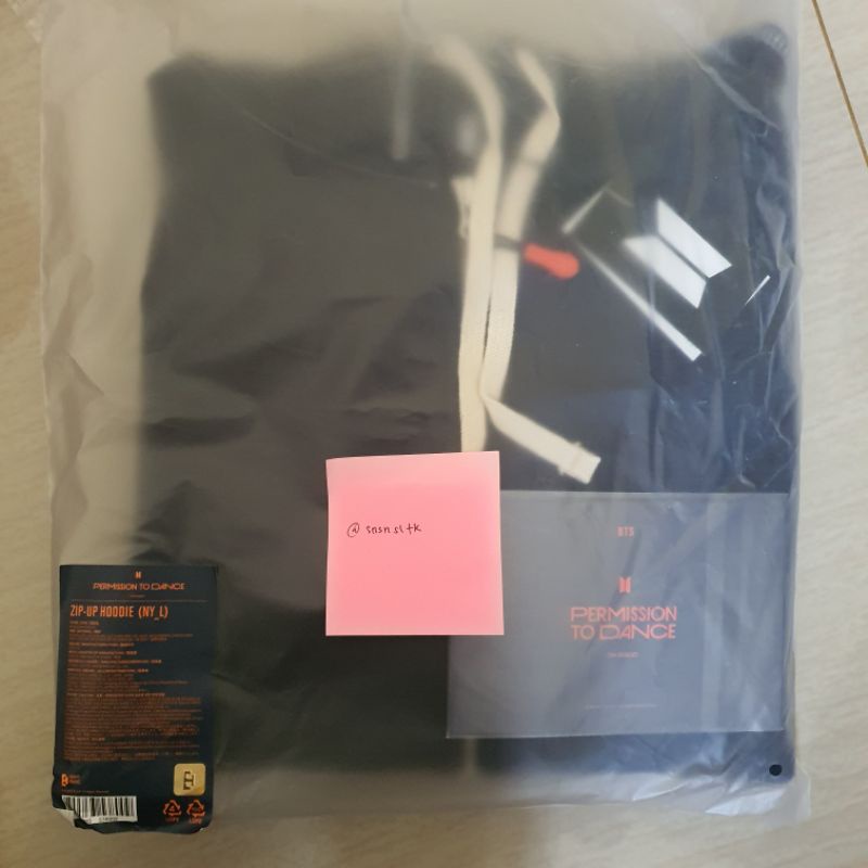 PTD Zip Up Hoodie Size L