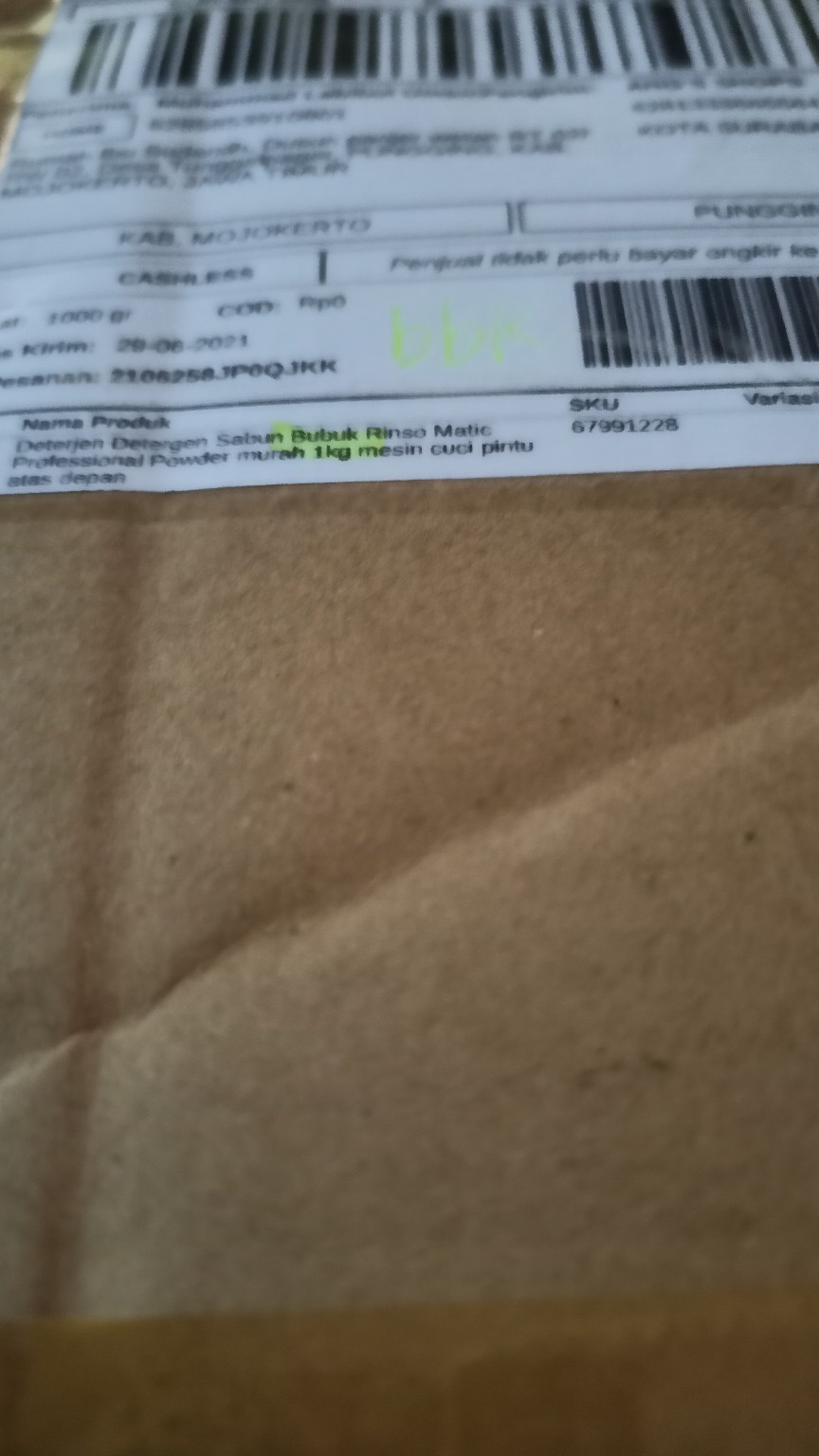 Deterjen Detergen Sabun Bubuk Rinso Matic Professional Powder Murah 1kg Mesin Cuci Pintu Atas Depan