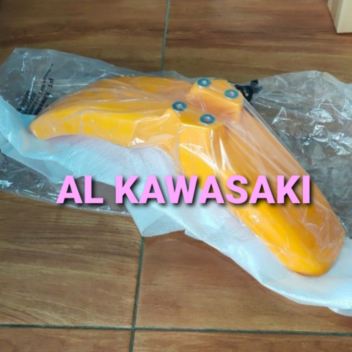 spakbor depan slebor depan kuning w175 tr w175tr w 175tr original