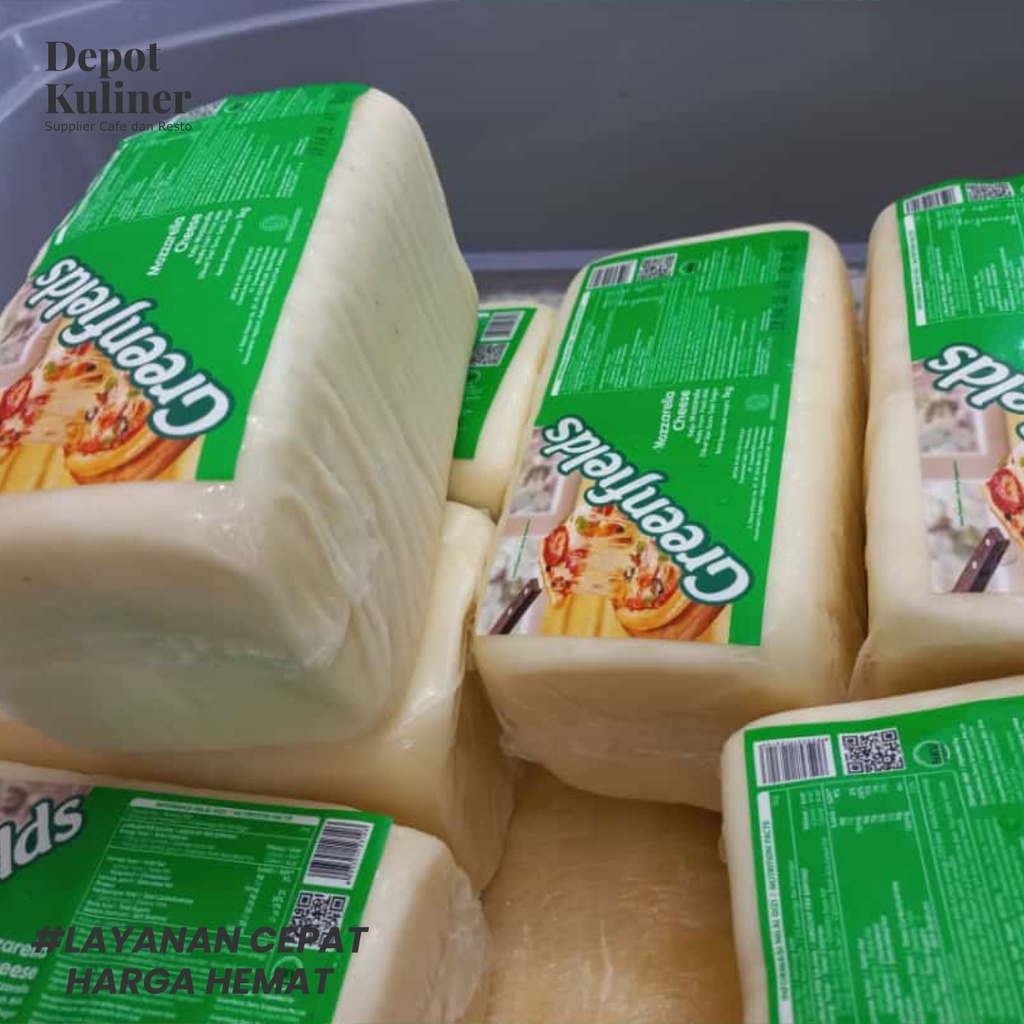 GREENFIELDS KEJU MOZARELLA CHEESE 1KG