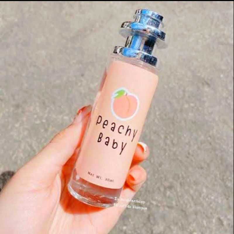 PARFUM PEACHY BABY BPOM FREE BOX Thailand Parfum PEACH BABY Parfume Wanita eau de unisex eau de 30ml