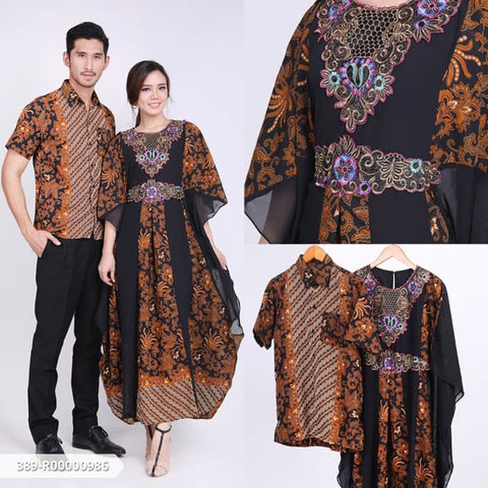 Alvenia Batik Kaftan Couple Set