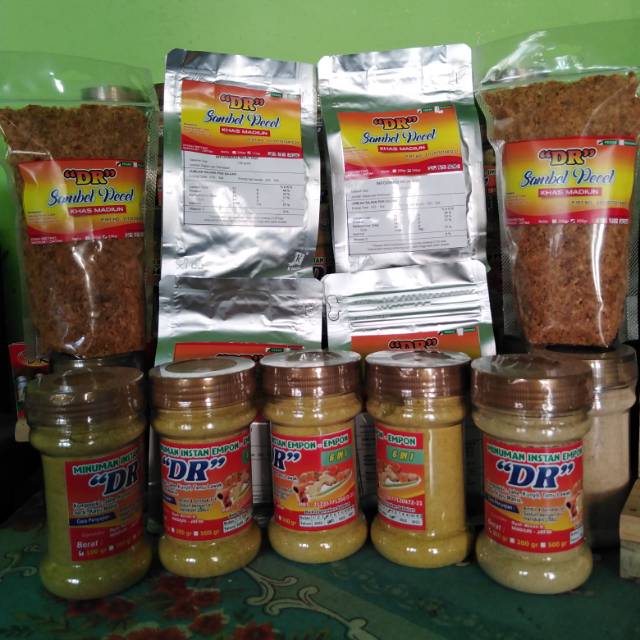 

DR" Sambel Pecel Khas Madiun,TANPA BAHAN PENGAWET