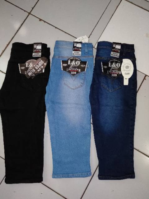 Celana Pendek Wanita Celana Jeans Stret 7/8