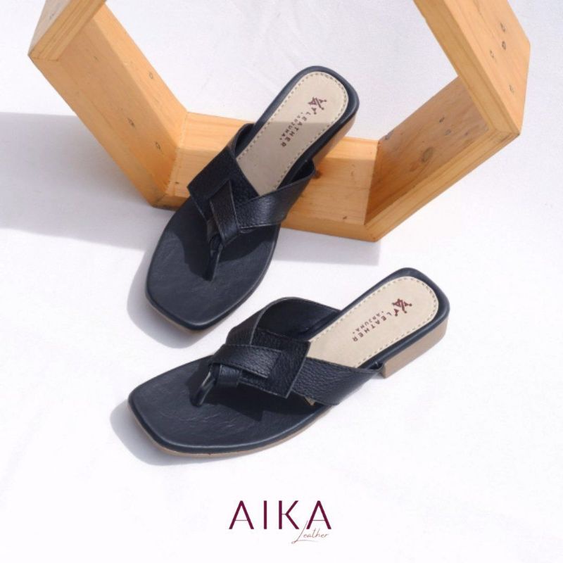 sendal sandal kulit wanita terbaru papirut Delisha heels