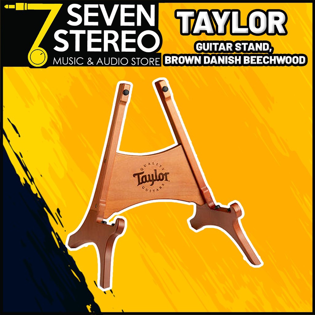 Taylor Guitar Stand Brown Danish Beechwood