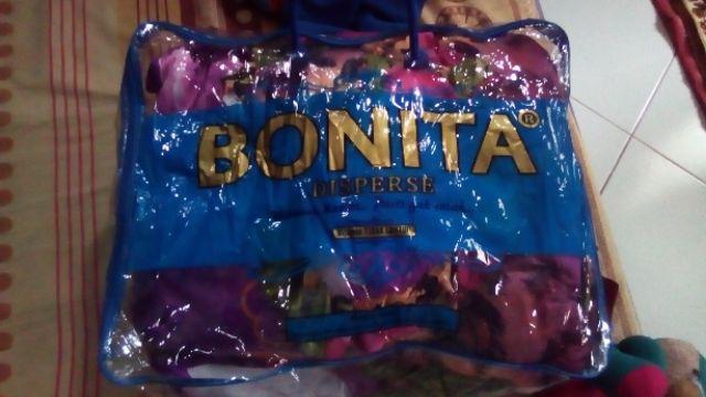Bonita Bedcover Set 180x200 King Rumbai Minimalis ( Bed Cover ) Friamart