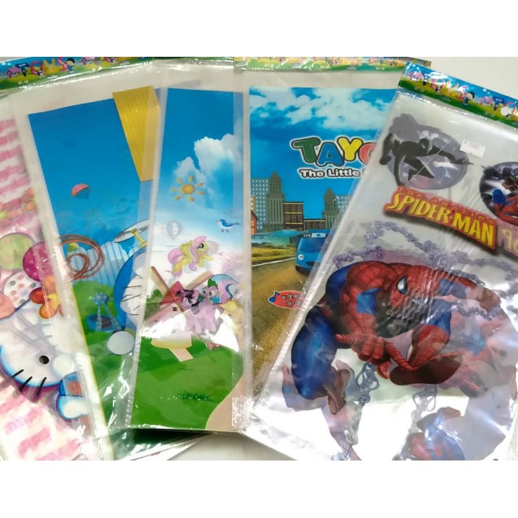 

Plastik Snack Ultah Karakter - Plastik Bingkisan Kado