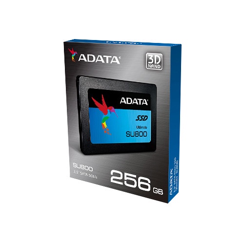 Paket SSD &amp; CADDY SU800 256GB 2.5&quot; SATA III R560/520Mbs ADATA