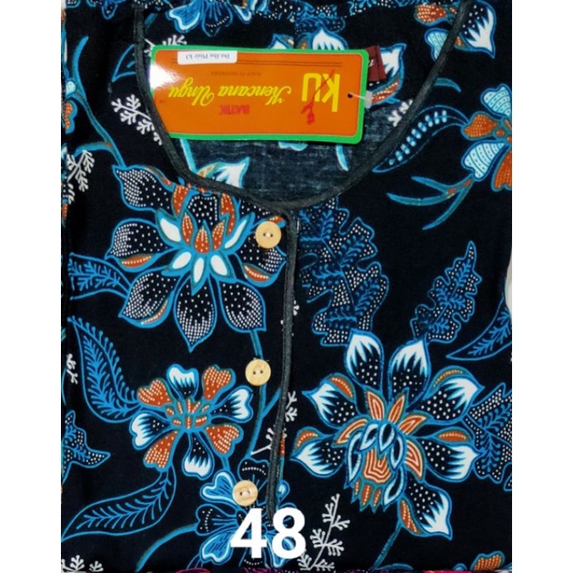 Daster Kencana Ungu Plisir K3 label coklat-5