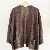 Kardigan loccy knited kardigan basic rajut  sweater  murah 